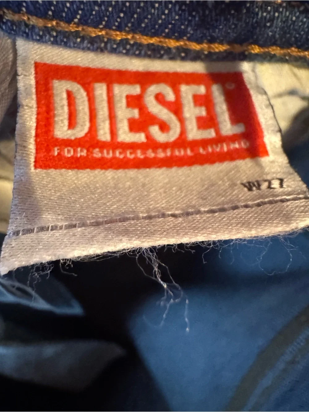 Diesel 2019 D‑Strukt Slim Jeans – Regular Waist, W27, EUC